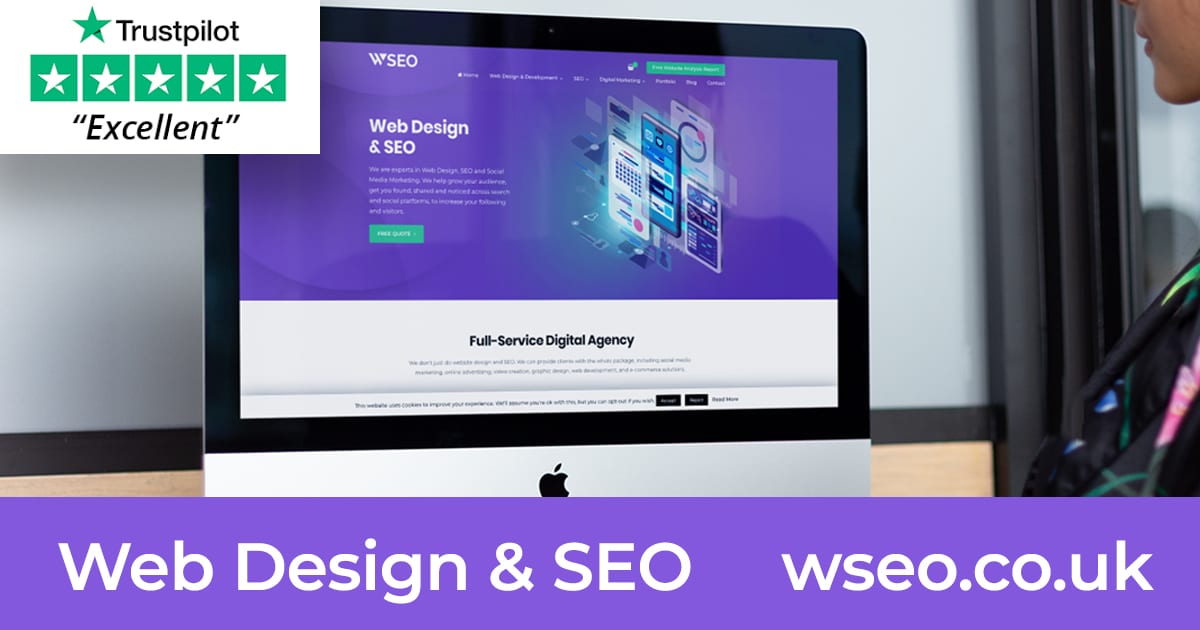 site Design & Search Engine Optimisation WSEO